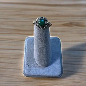Malachite Solid Sterling Silver Ring